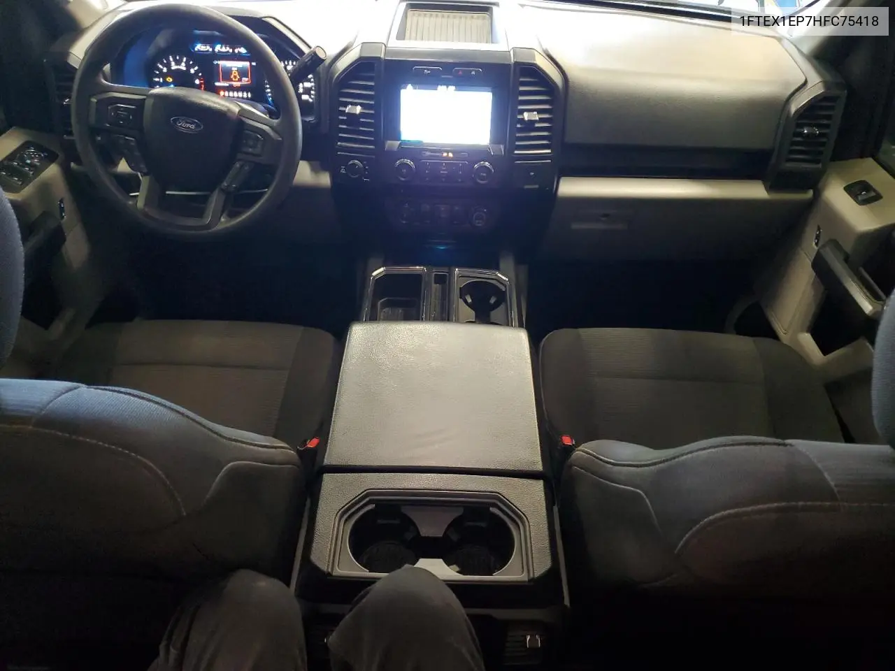 2017 Ford F150 Super Cab VIN: 1FTEX1EP7HFC75418 Lot: 56462835
