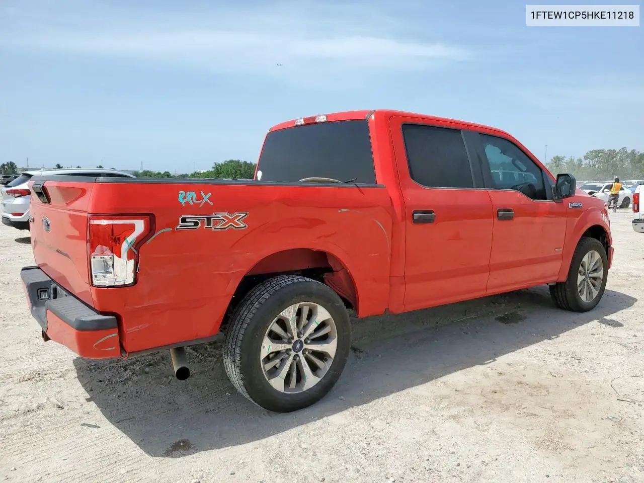 2017 Ford F150 Supercrew VIN: 1FTEW1CP5HKE11218 Lot: 56834715