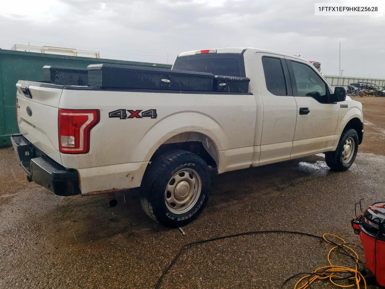 2017 Ford F150 Super Cab VIN: 1FTFX1EF9HKE25628 Lot: 59225215