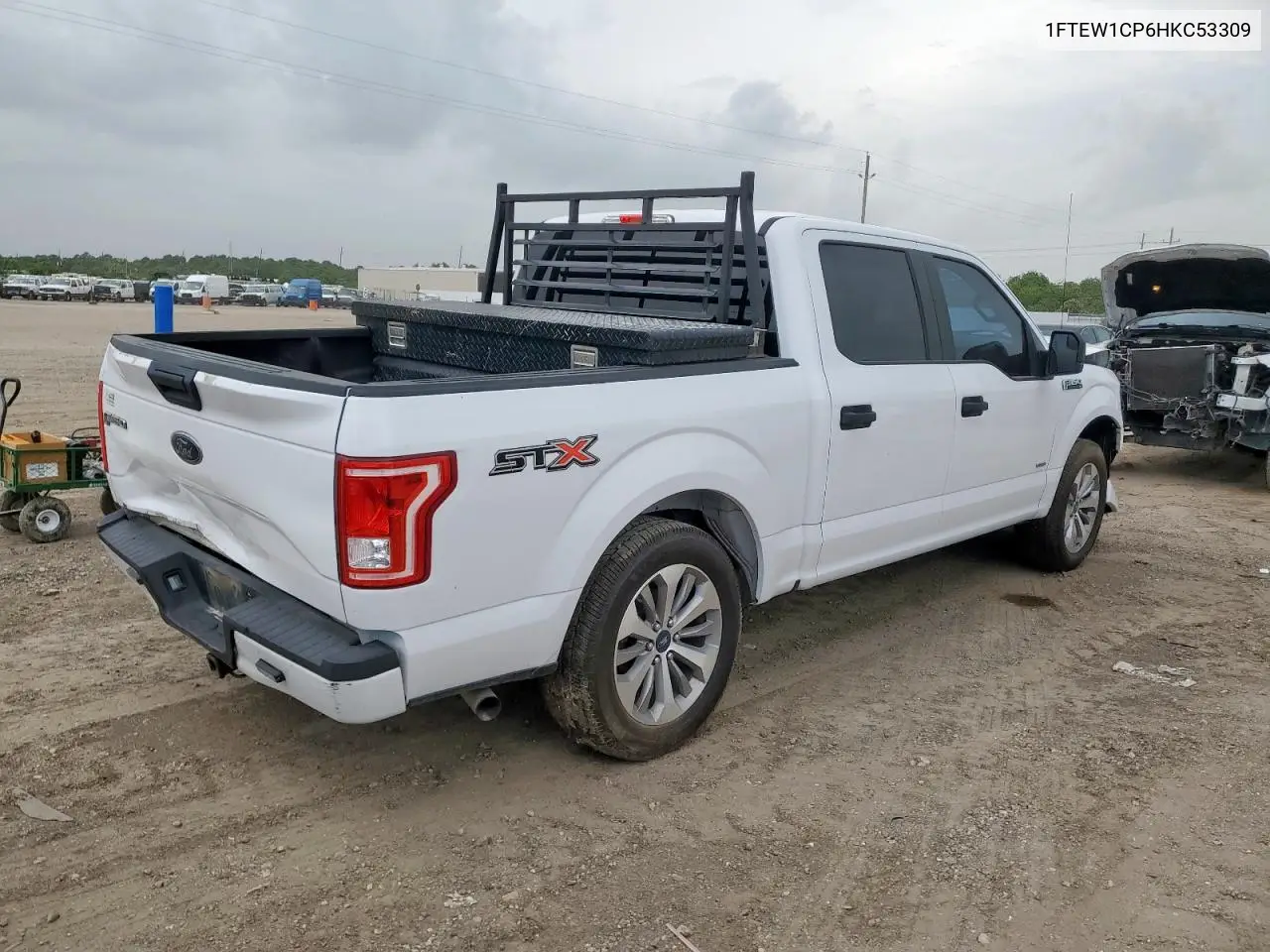 2017 Ford F150 Supercrew VIN: 1FTEW1CP6HKC53309 Lot: 62566885