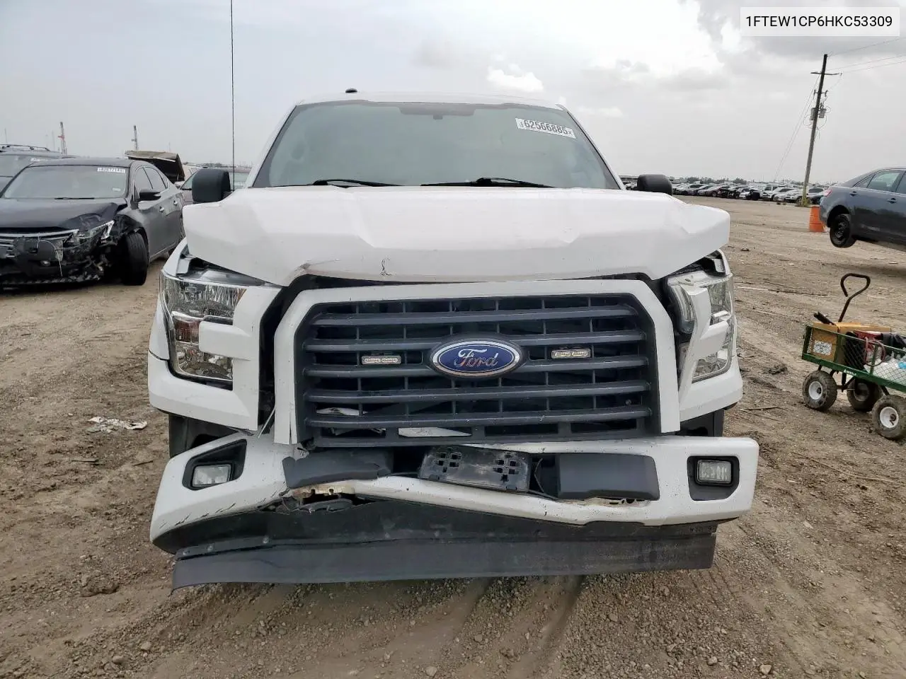 2017 Ford F150 Supercrew VIN: 1FTEW1CP6HKC53309 Lot: 62566885