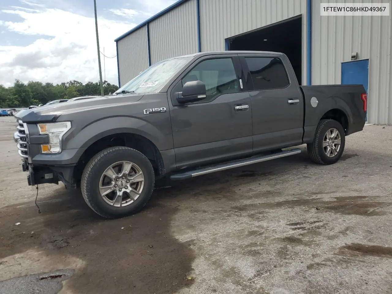 2017 Ford F150 Supercrew VIN: 1FTEW1C86HKD49367 Lot: 62867715