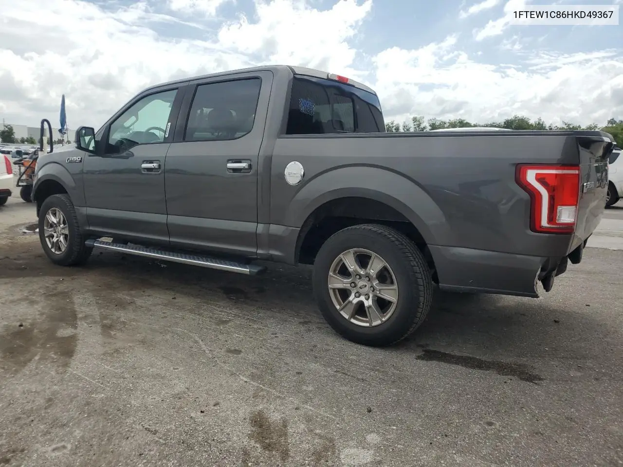 2017 Ford F150 Supercrew VIN: 1FTEW1C86HKD49367 Lot: 62867715
