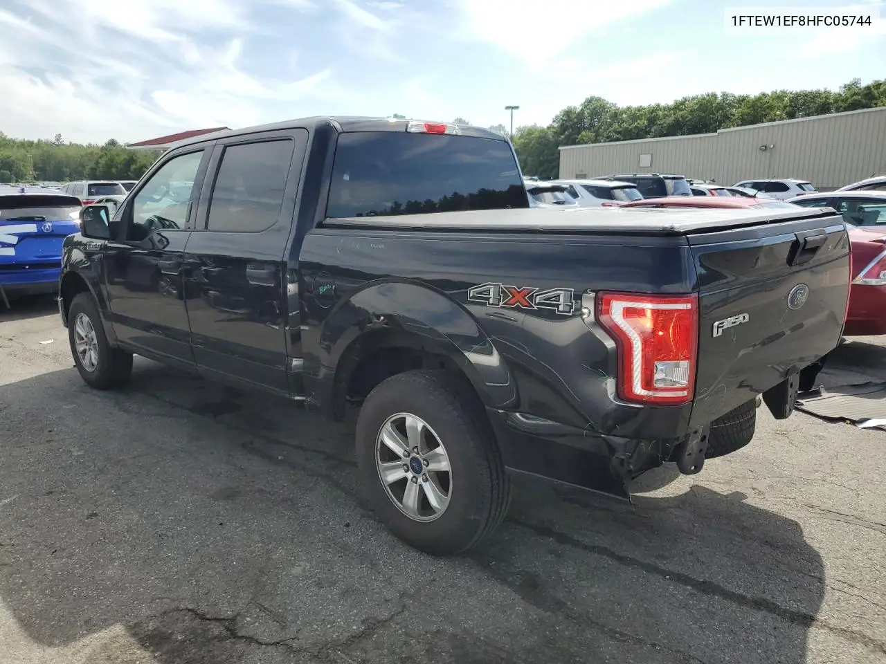 2017 Ford F150 Supercrew VIN: 1FTEW1EF8HFC05744 Lot: 62882315