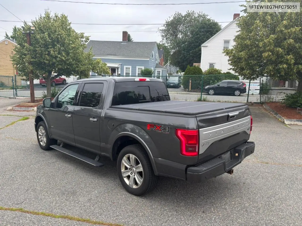 2017 Ford F150 Supercrew VIN: 1FTEW1EG7HFC75051 Lot: 63165515