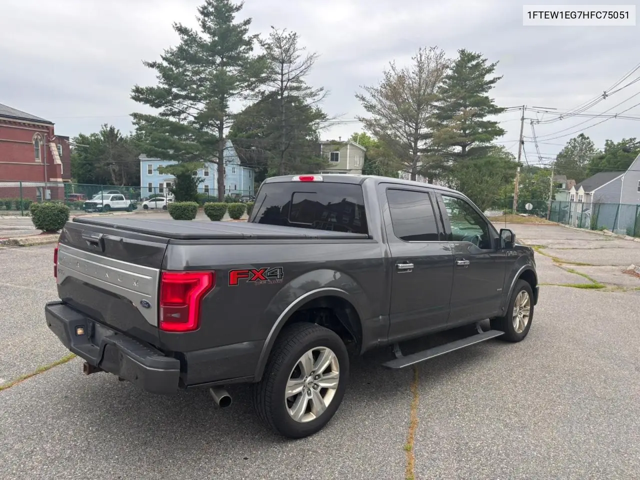 2017 Ford F150 Supercrew VIN: 1FTEW1EG7HFC75051 Lot: 63165515