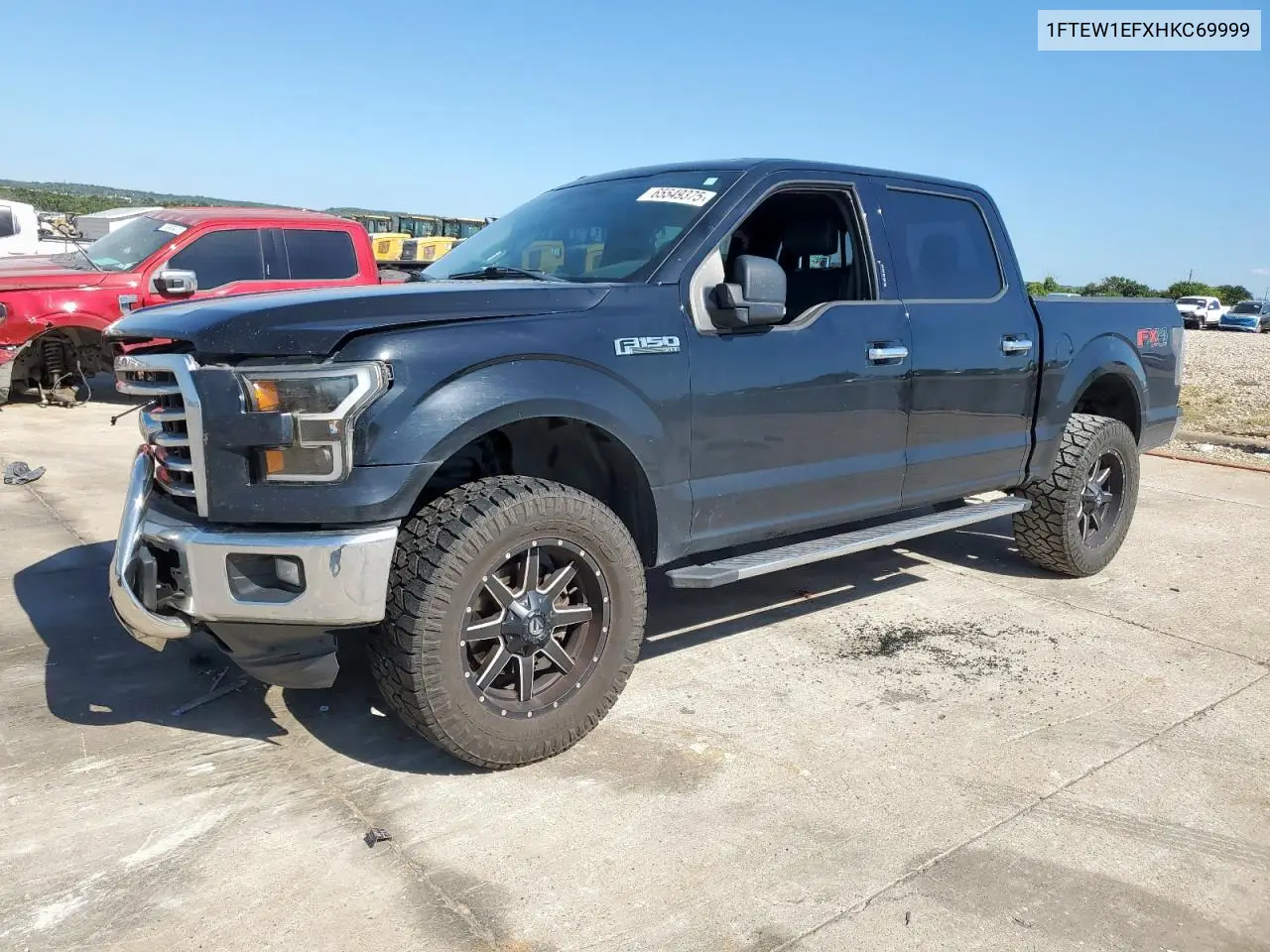 2017 Ford F150 Supercrew VIN: 1FTEW1EFXHKC69999 Lot: 65549375