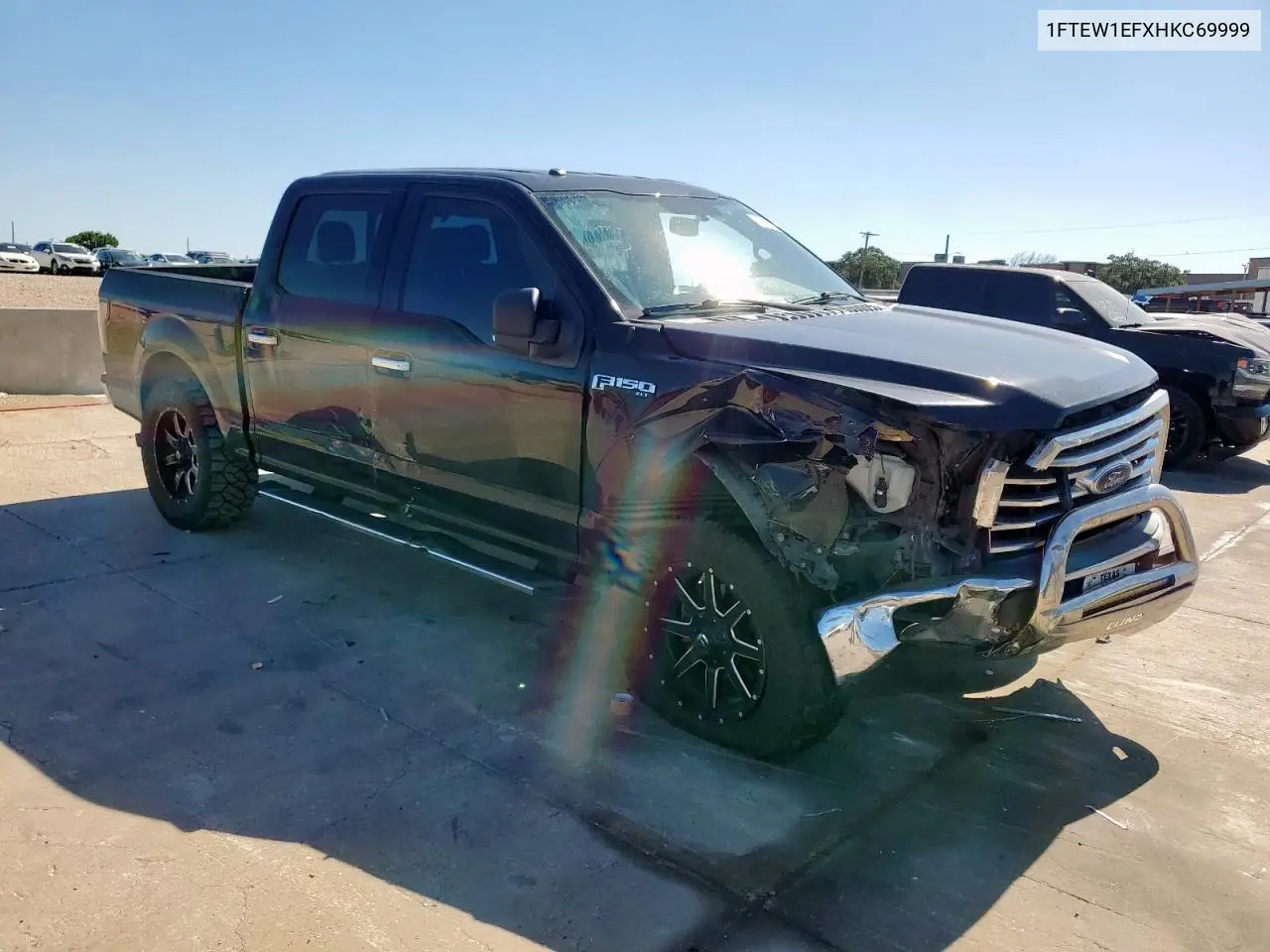 2017 Ford F150 Supercrew VIN: 1FTEW1EFXHKC69999 Lot: 65549375