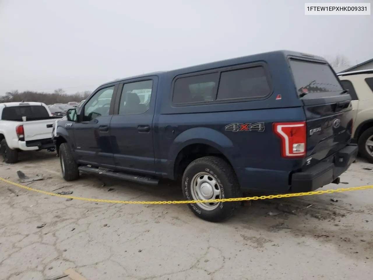 2017 Ford F150 Supercrew VIN: 1FTEW1EPXHKD09331 Lot: 82810434