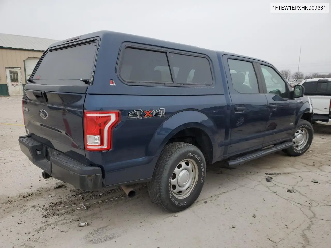 2017 Ford F150 Supercrew VIN: 1FTEW1EPXHKD09331 Lot: 82810434