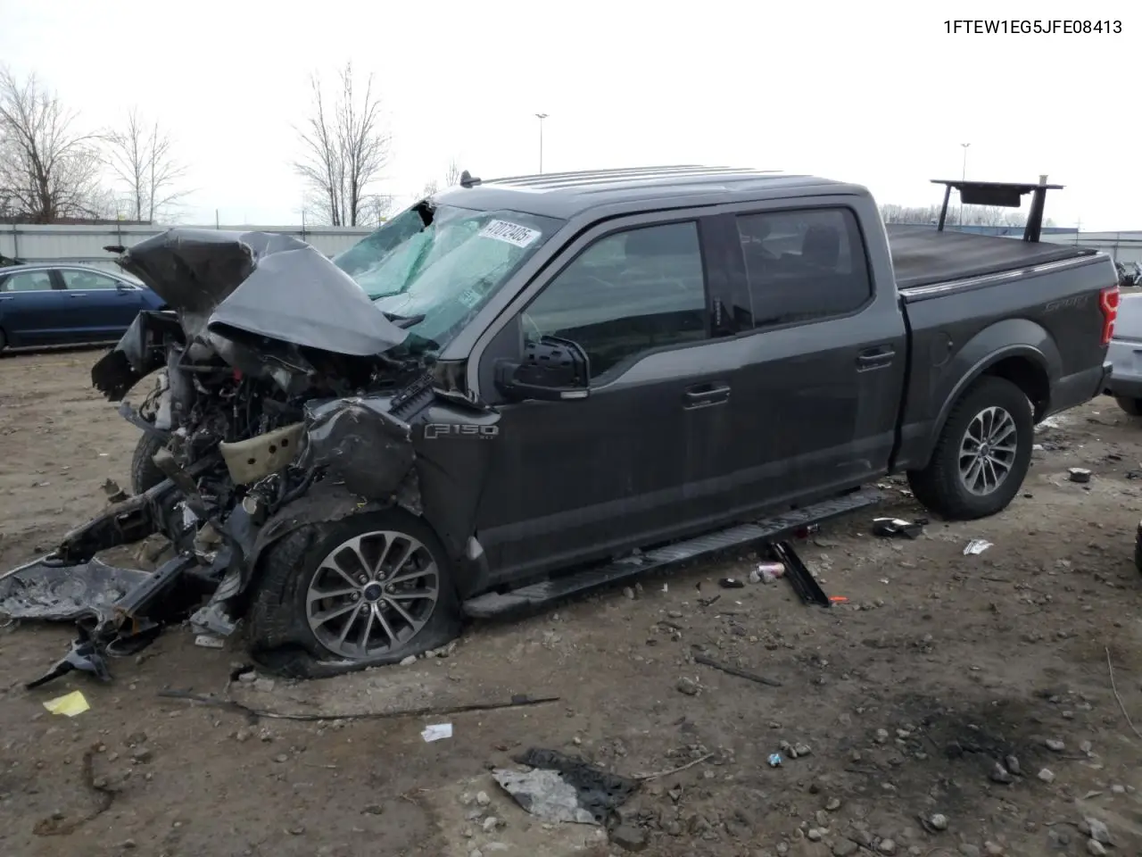 1ftew1eg5jfe08413 1FTEW1EG5JFE08413 2018 Ford F150 Supercrew