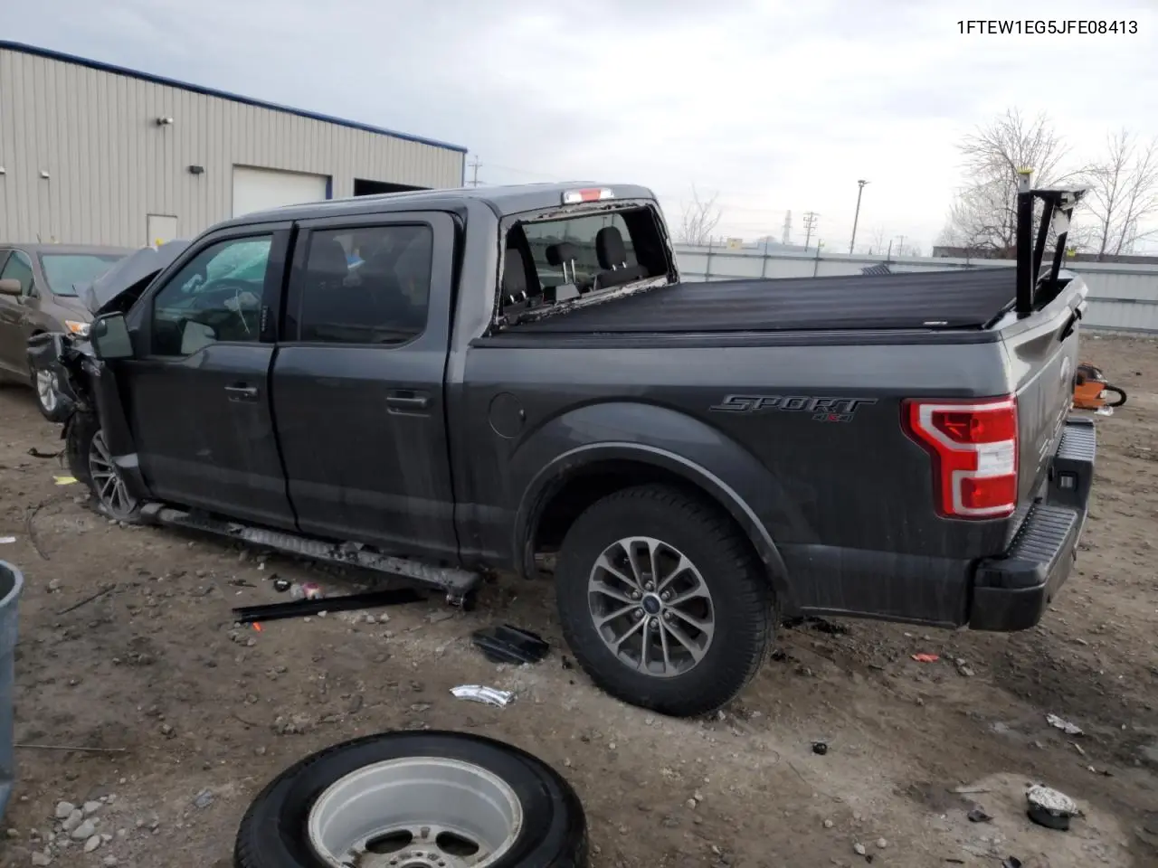 1ftew1eg5jfe08413 1FTEW1EG5JFE08413 2018 Ford F150 Supercrew