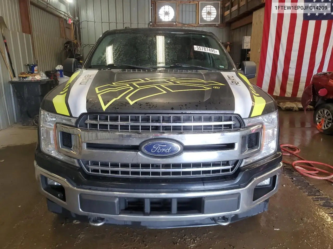 2018 Ford F150 Supercrew VIN: 1FTEW1EP0JFC14209 Lot: 55787495
