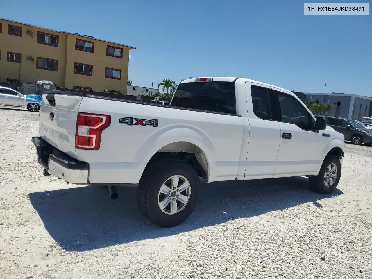 2018 Ford F150 Super Cab VIN: 1FTFX1E54JKD38491 Lot: 56364285