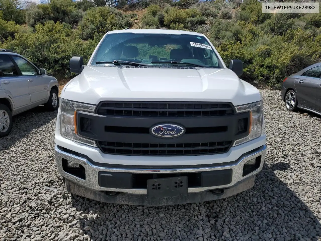 2018 Ford F150 Supercrew VIN: 1FTEW1EP9JKF28982 Lot: 56506065