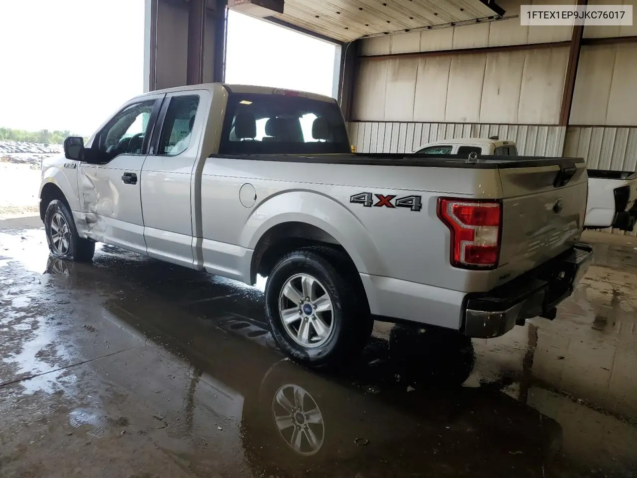 2018 Ford F150 Super Cab VIN: 1FTEX1EP9JKC76017 Lot: 56647655