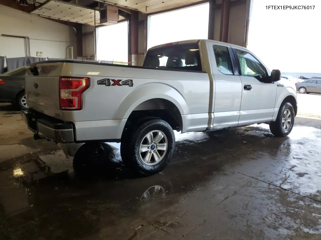 2018 Ford F150 Super Cab VIN: 1FTEX1EP9JKC76017 Lot: 56647655