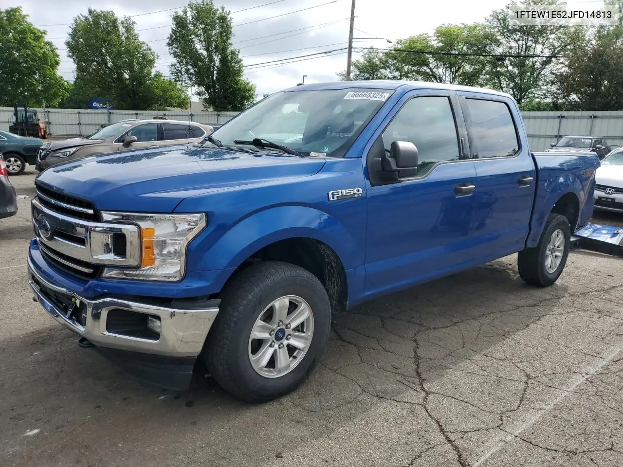 2018 Ford F150 Supercrew VIN: 1FTEW1E52JFD14813 Lot: 56668325