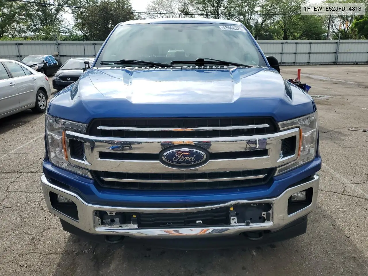 2018 Ford F150 Supercrew VIN: 1FTEW1E52JFD14813 Lot: 56668325