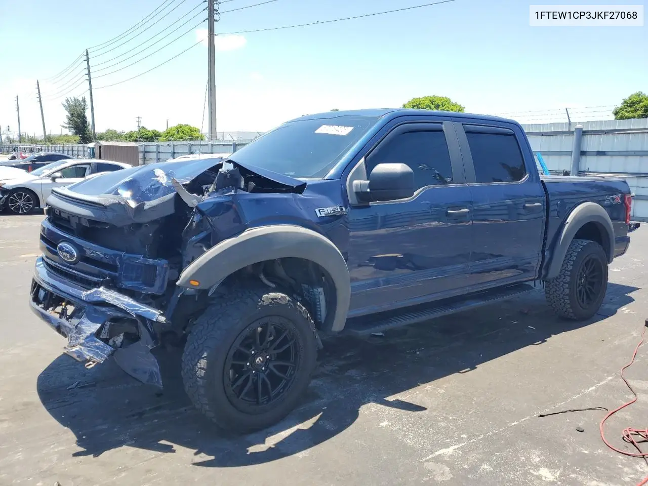 2018 Ford F150 Supercrew VIN: 1FTEW1CP3JKF27068 Lot: 57019405