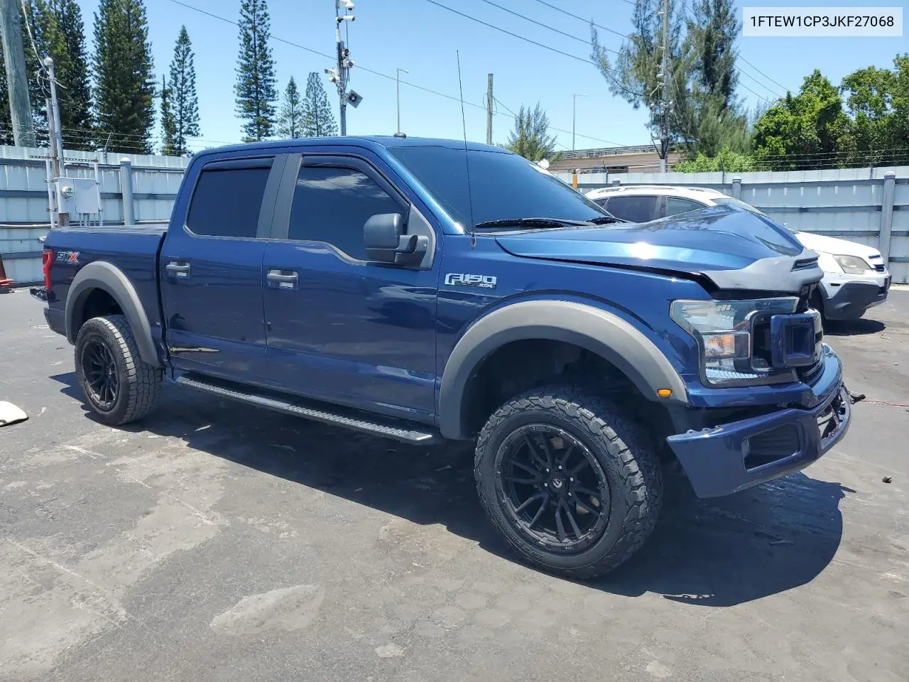 2018 Ford F150 Supercrew VIN: 1FTEW1CP3JKF27068 Lot: 57019405