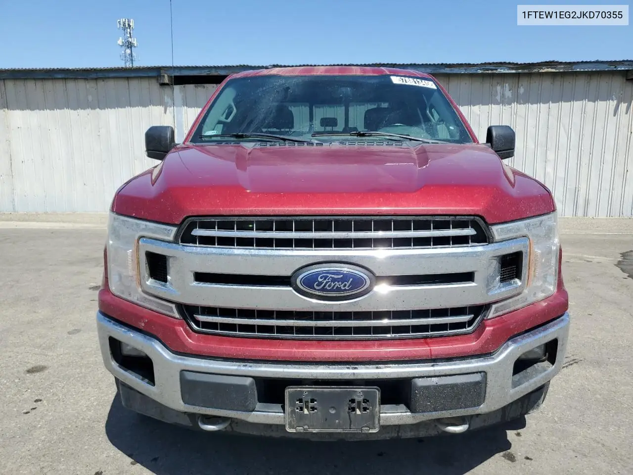 2018 Ford F150 Supercrew VIN: 1FTEW1EG2JKD70355 Lot: 57881345
