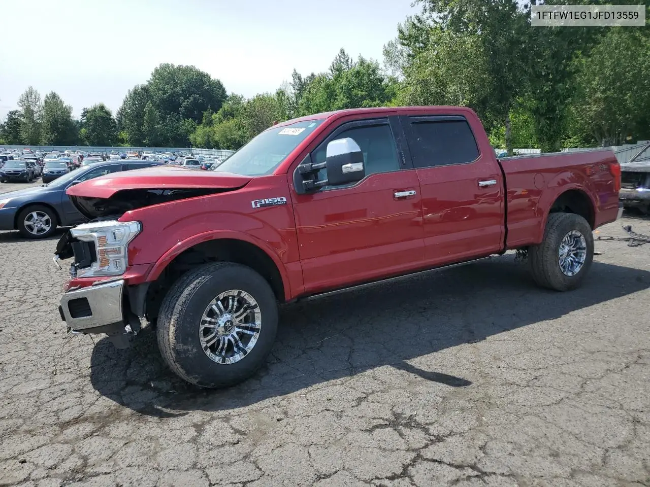 2018 Ford F150 Supercrew VIN: 1FTFW1EG1JFD13559 Lot: 62337485