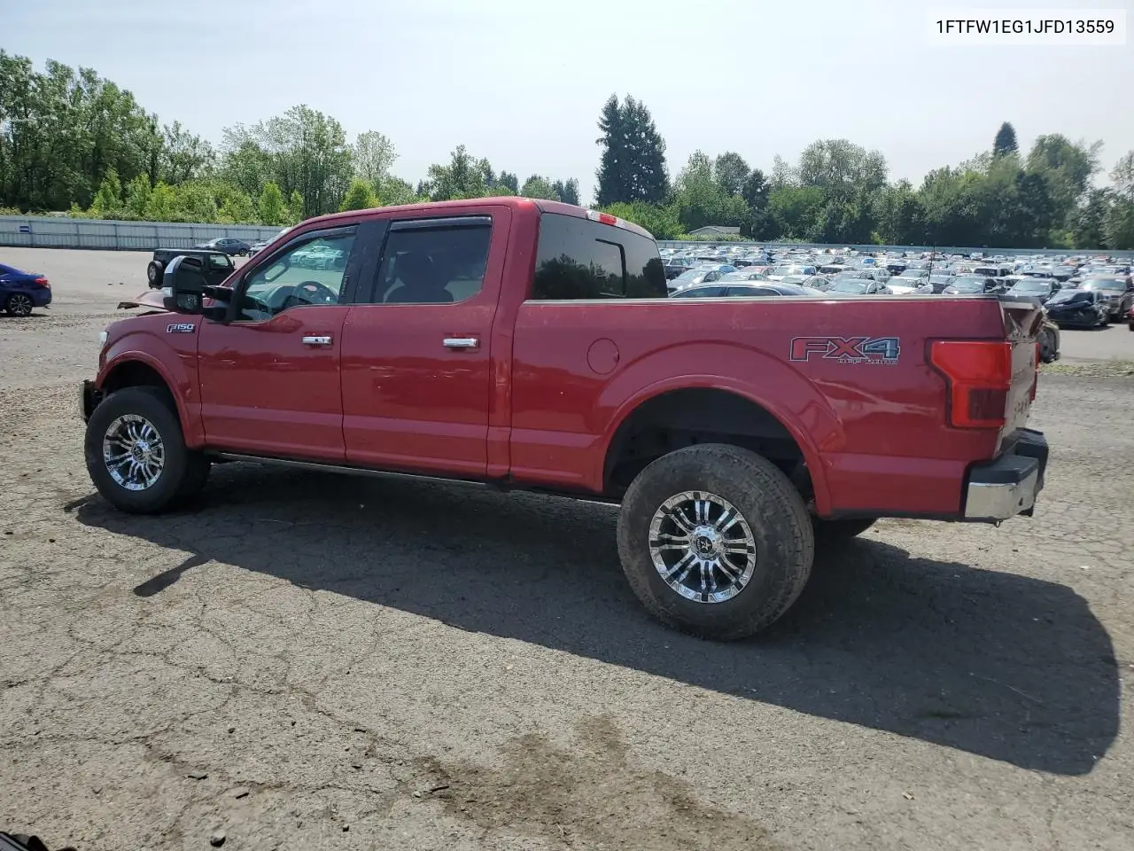 2018 Ford F150 Supercrew VIN: 1FTFW1EG1JFD13559 Lot: 62337485