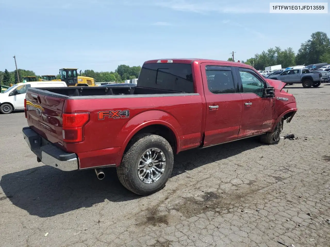 2018 Ford F150 Supercrew VIN: 1FTFW1EG1JFD13559 Lot: 62337485