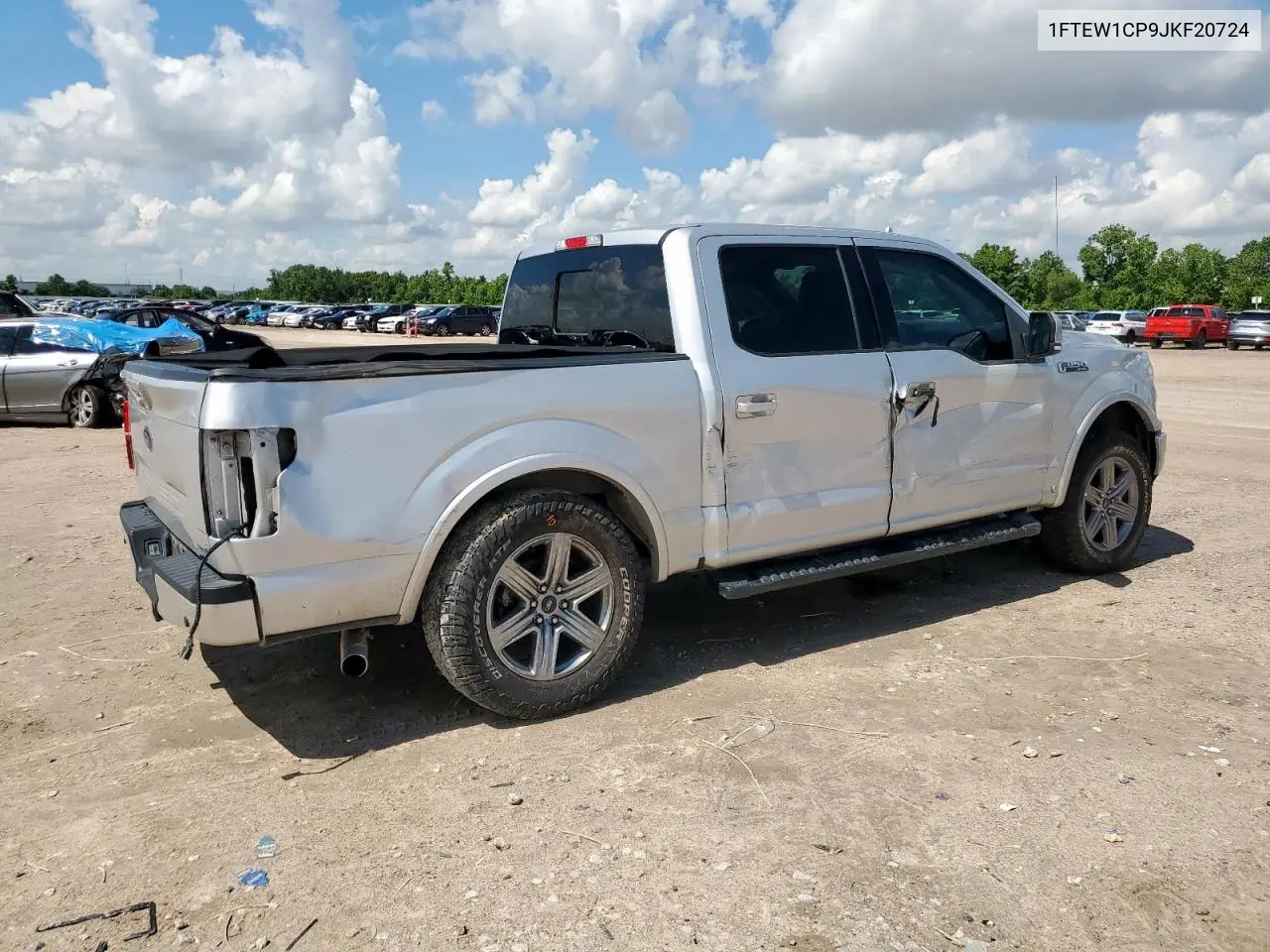 2018 Ford F150 Supercrew VIN: 1FTEW1CP9JKF20724 Lot: 62378275