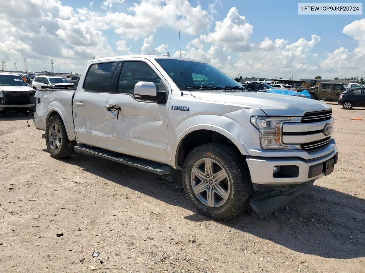 2018 Ford F150 Supercrew VIN: 1FTEW1CP9JKF20724 Lot: 62378275
