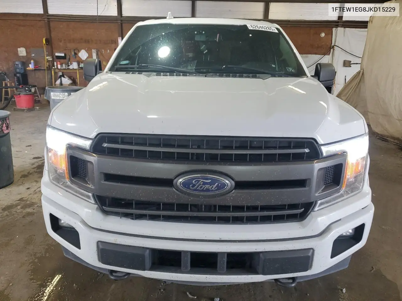 2018 Ford F150 Supercrew VIN: 1FTEW1EG8JKD15229 Lot: 62646285