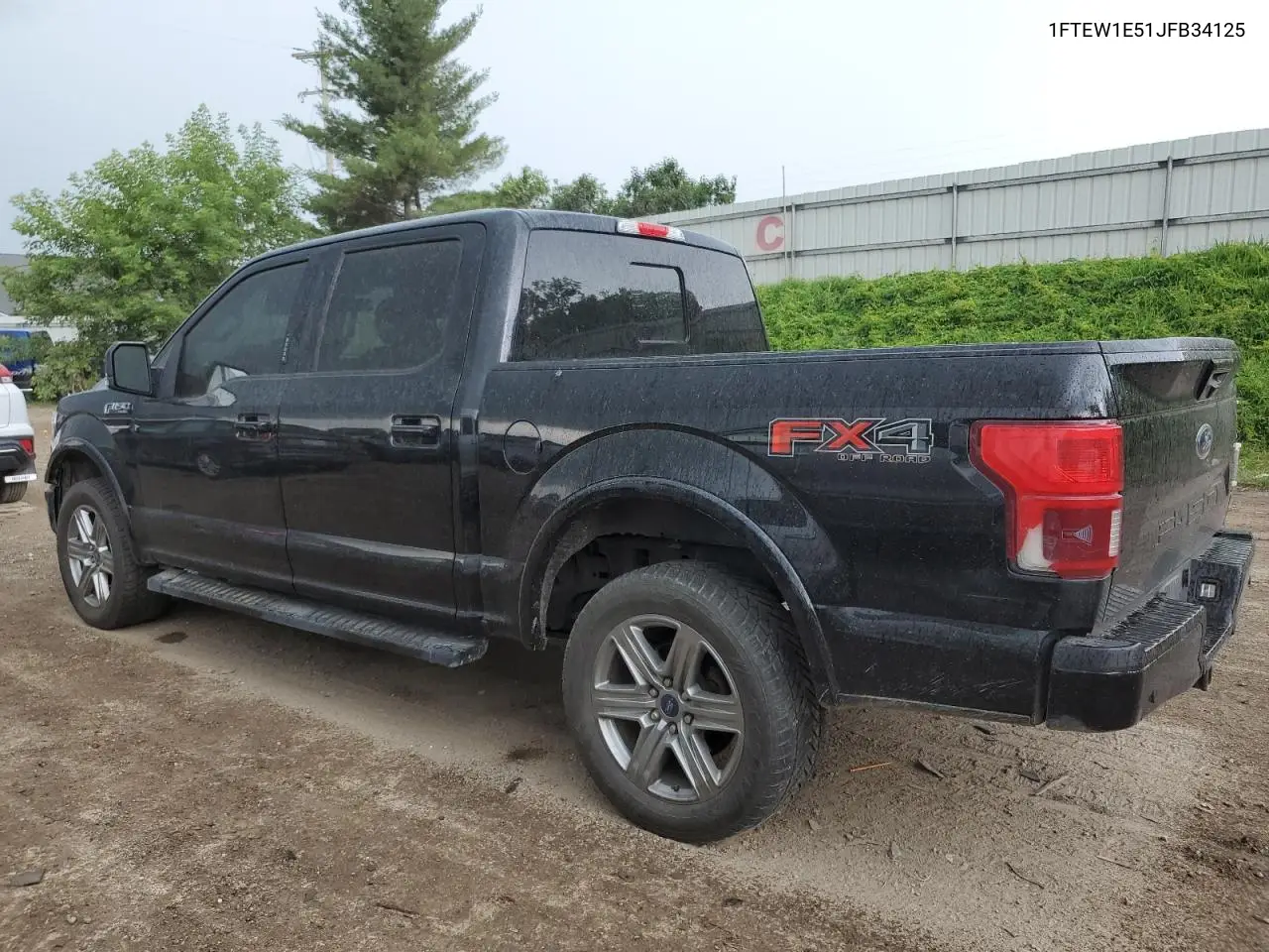 2018 Ford F150 Supercrew VIN: 1FTEW1E51JFB34125 Lot: 62658275
