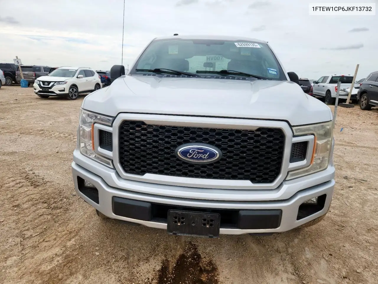 2018 Ford F150 Supercrew VIN: 1FTEW1CP6JKF13732 Lot: 62699135