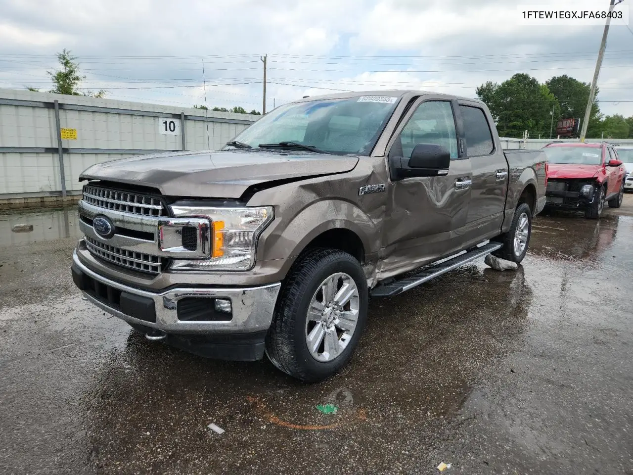 2018 Ford F150 Supercrew VIN: 1FTEW1EGXJFA68403 Lot: 62809355