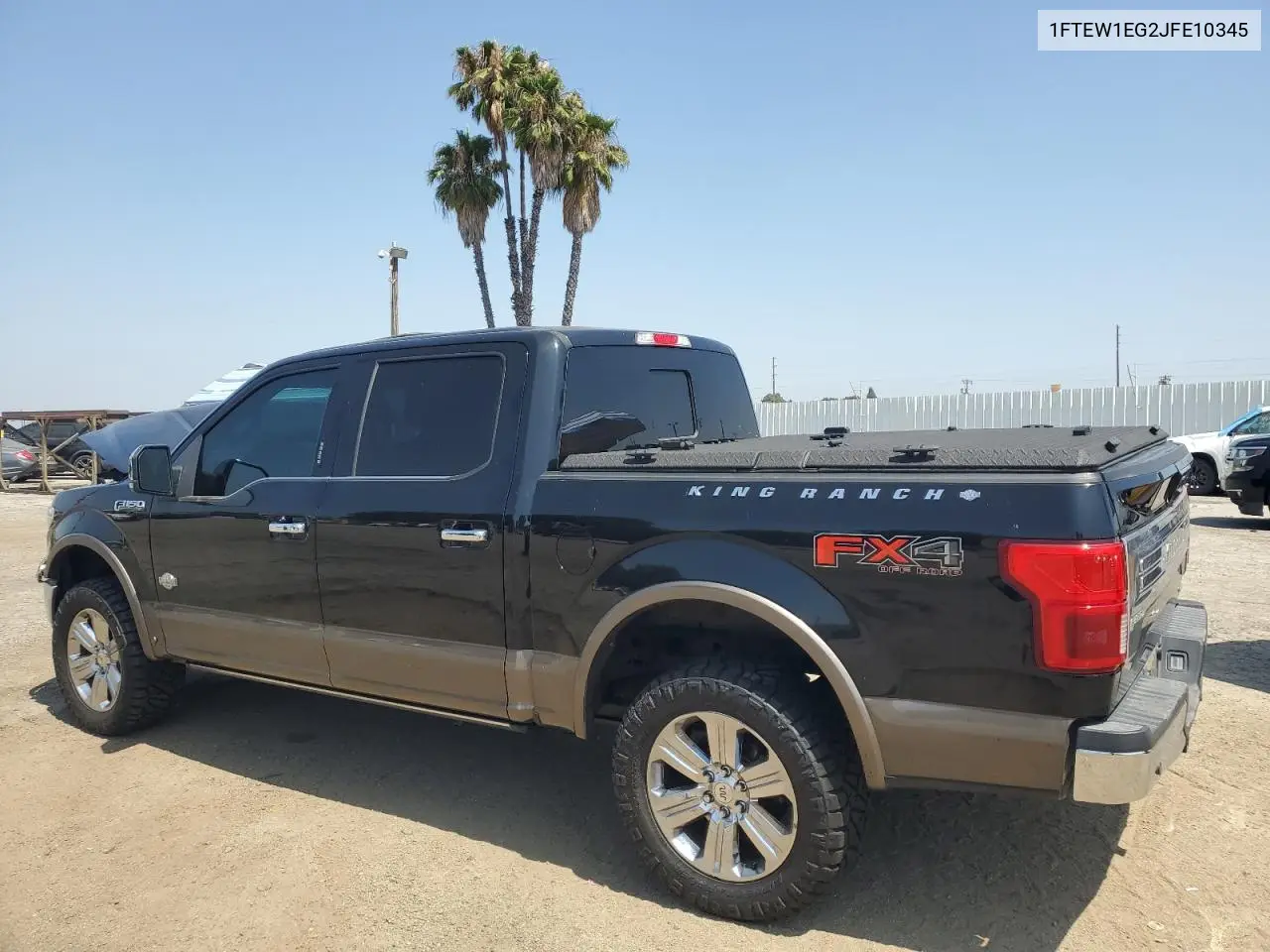2018 Ford F150 Supercrew VIN: 1FTEW1EG2JFE10345 Lot: 62882165