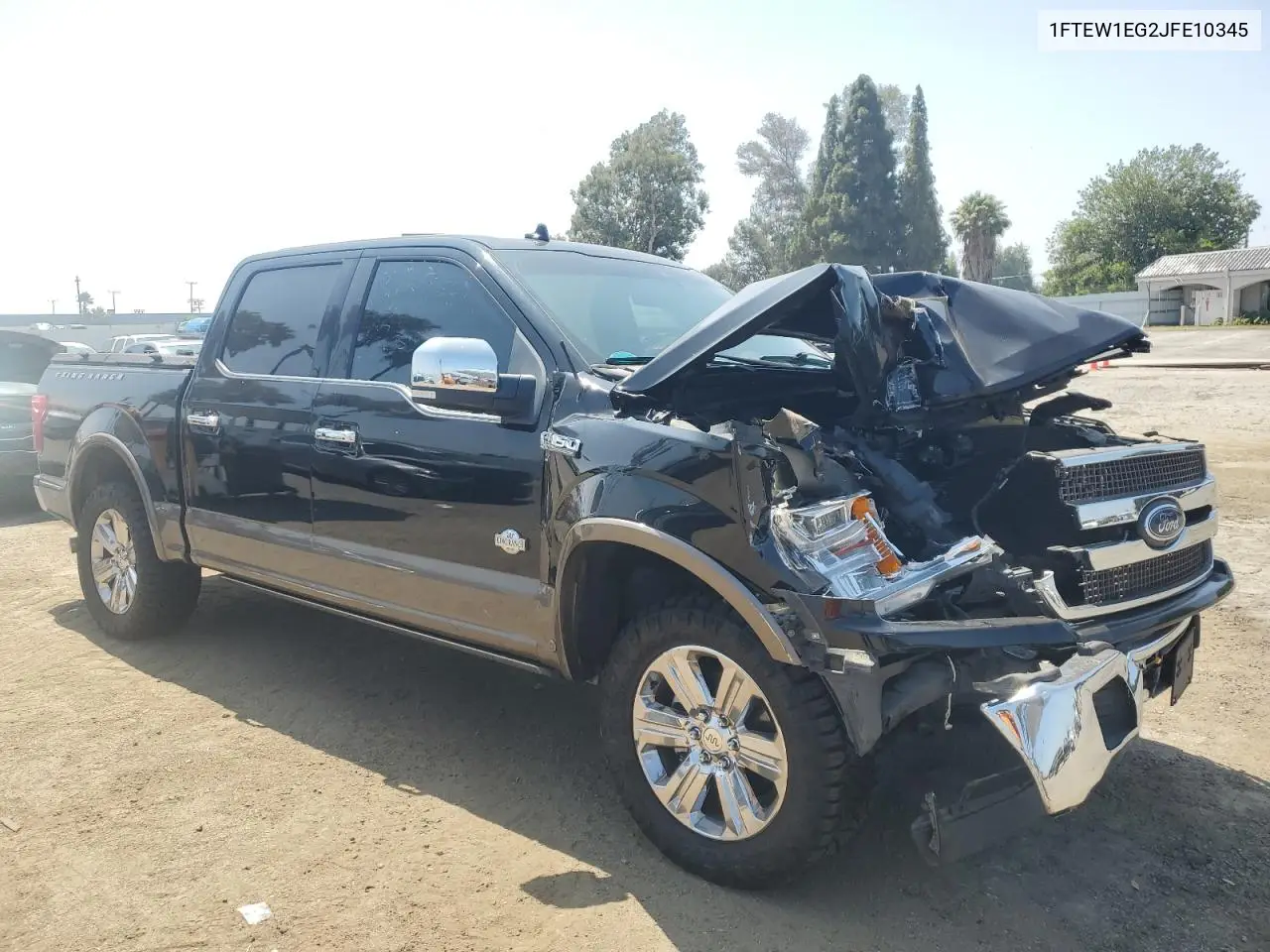 2018 Ford F150 Supercrew VIN: 1FTEW1EG2JFE10345 Lot: 62882165