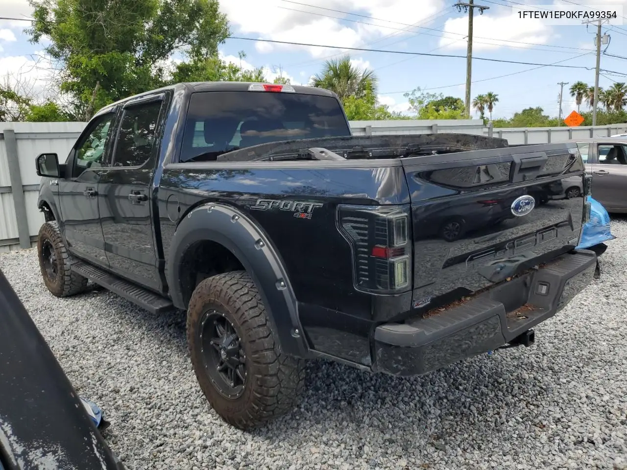2019 Ford F150 Supercrew VIN: 1FTEW1EP0KFA99354 Lot: 56317175