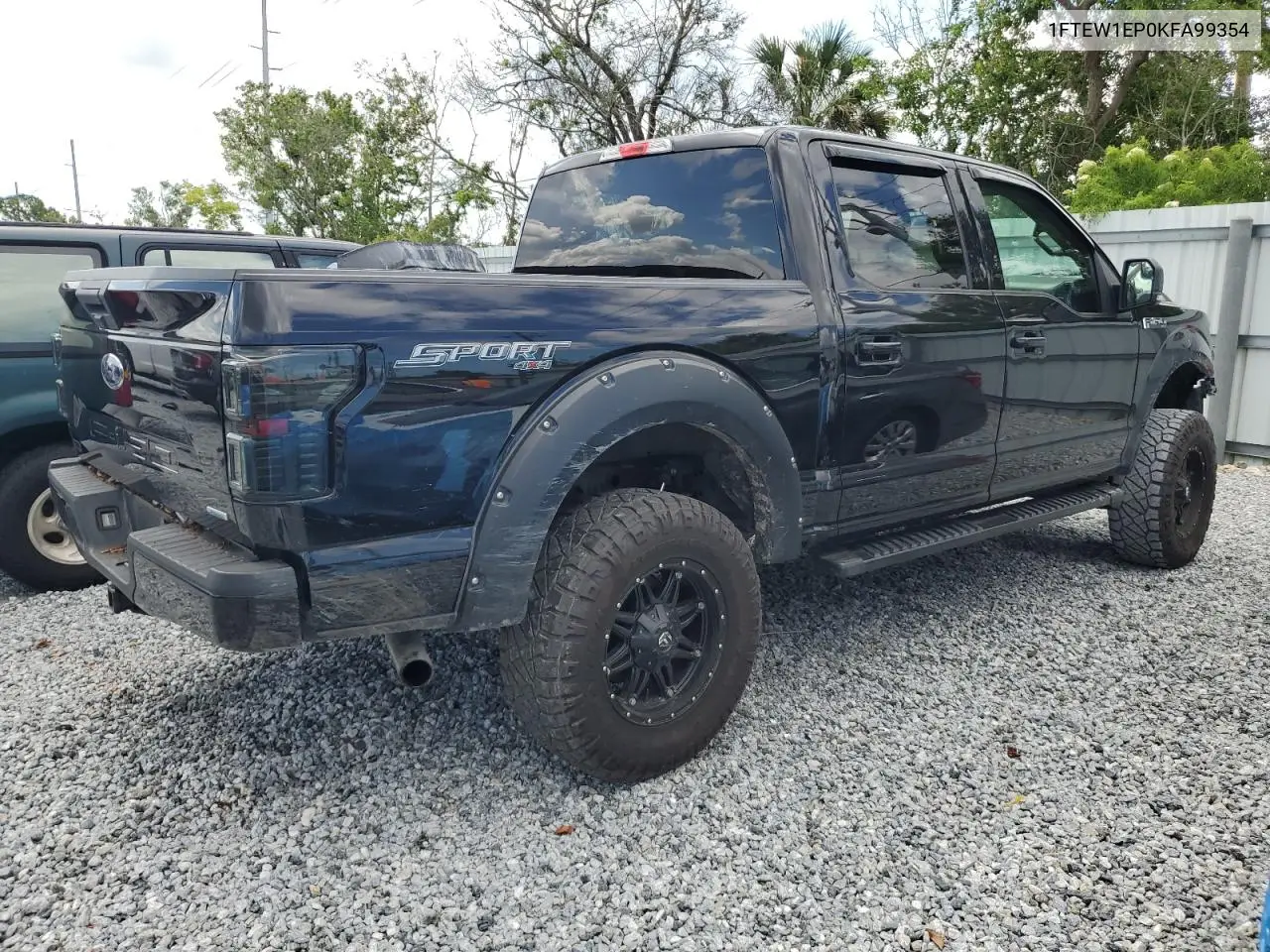 2019 Ford F150 Supercrew VIN: 1FTEW1EP0KFA99354 Lot: 56317175