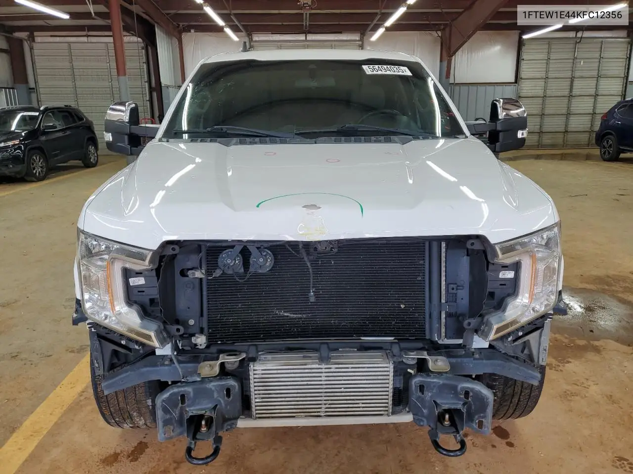 2019 Ford F150 Supercrew VIN: 1FTEW1E44KFC12356 Lot: 56494035