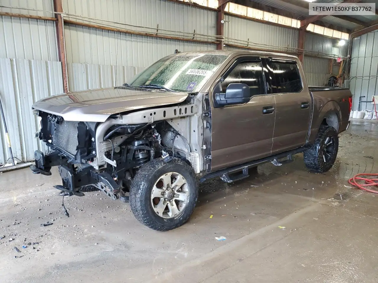 2019 Ford F150 Supercrew VIN: 1FTEW1E50KFB37762 Lot: 56536265