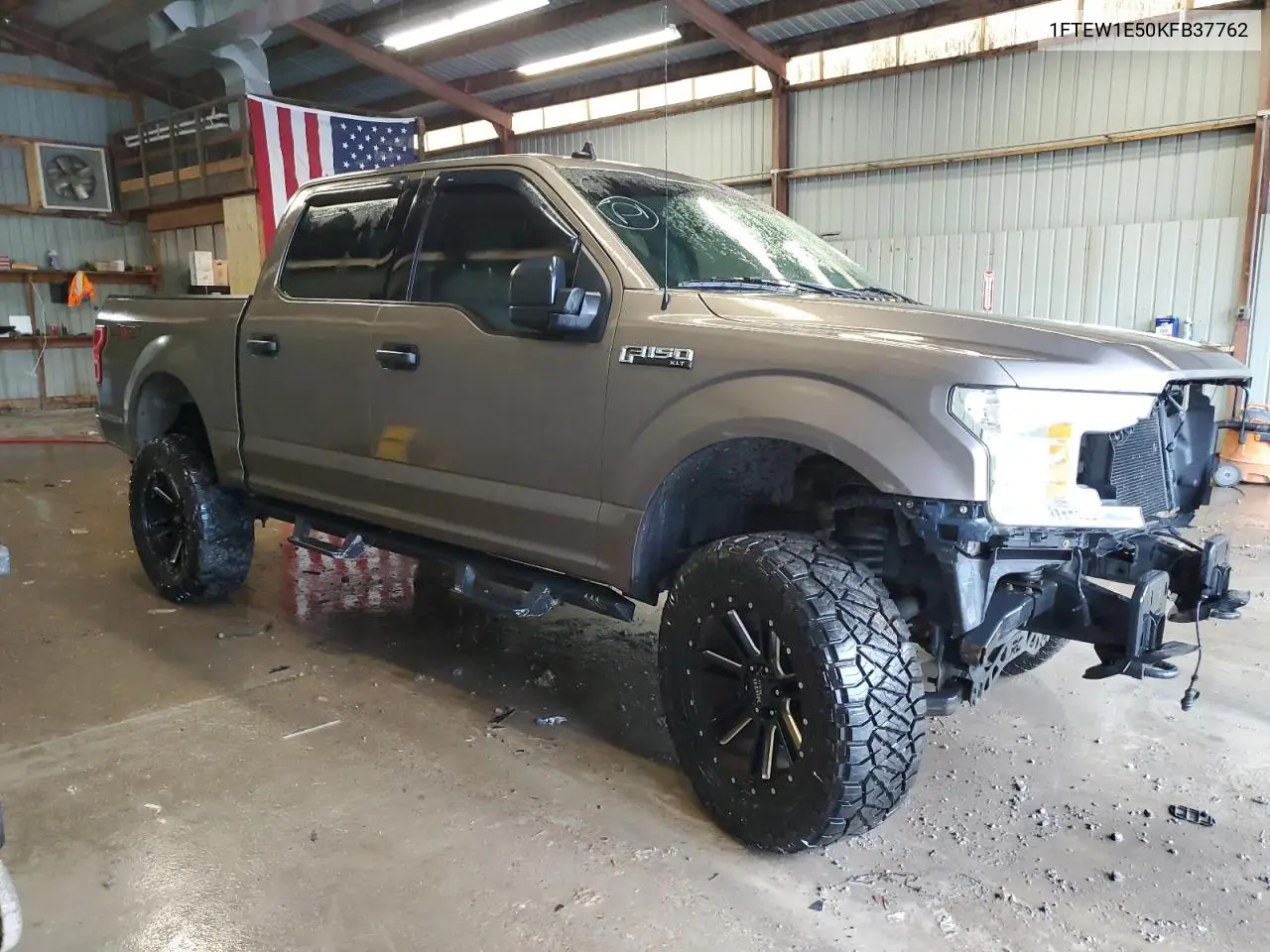2019 Ford F150 Supercrew VIN: 1FTEW1E50KFB37762 Lot: 56536265