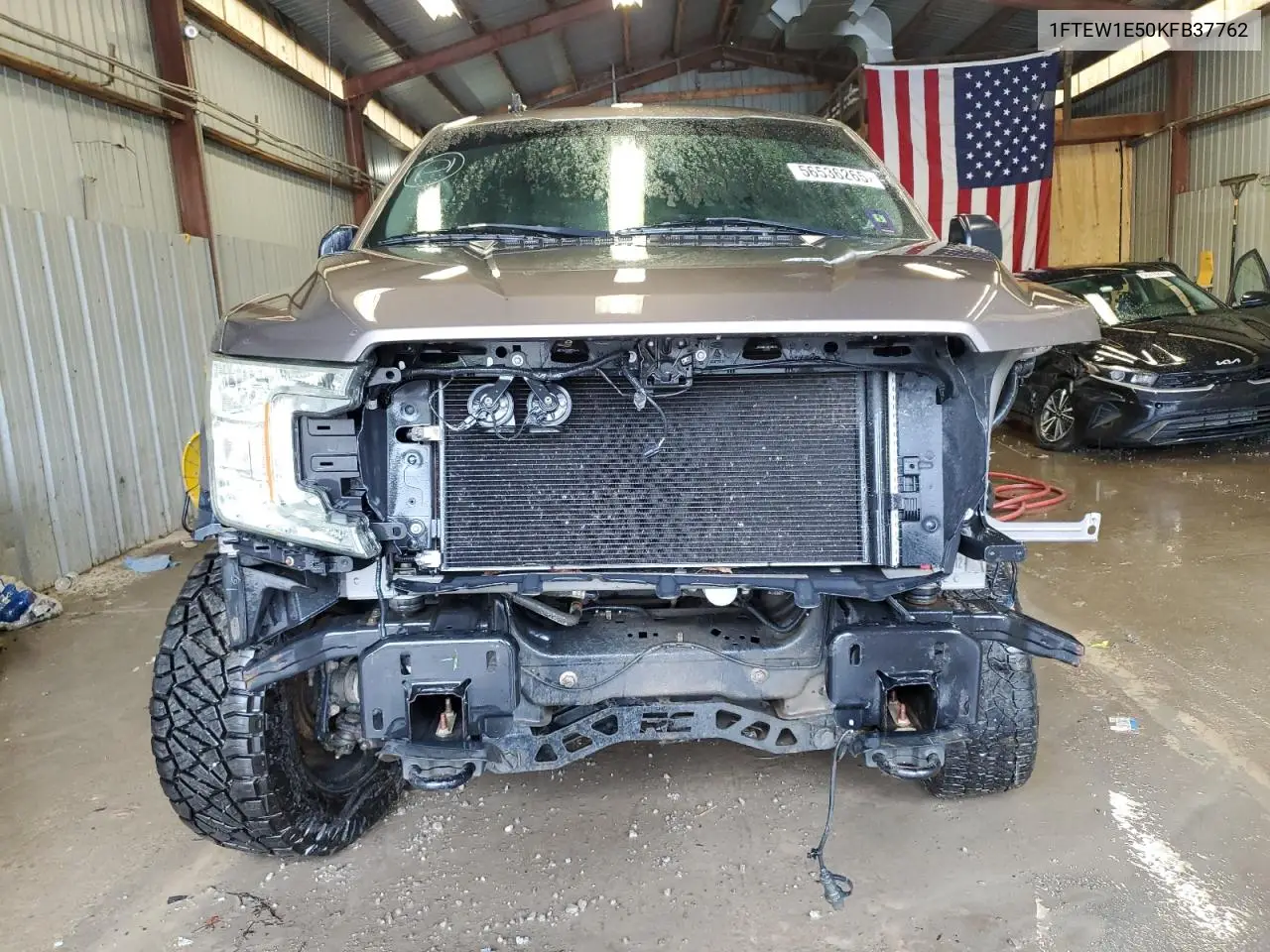 2019 Ford F150 Supercrew VIN: 1FTEW1E50KFB37762 Lot: 56536265