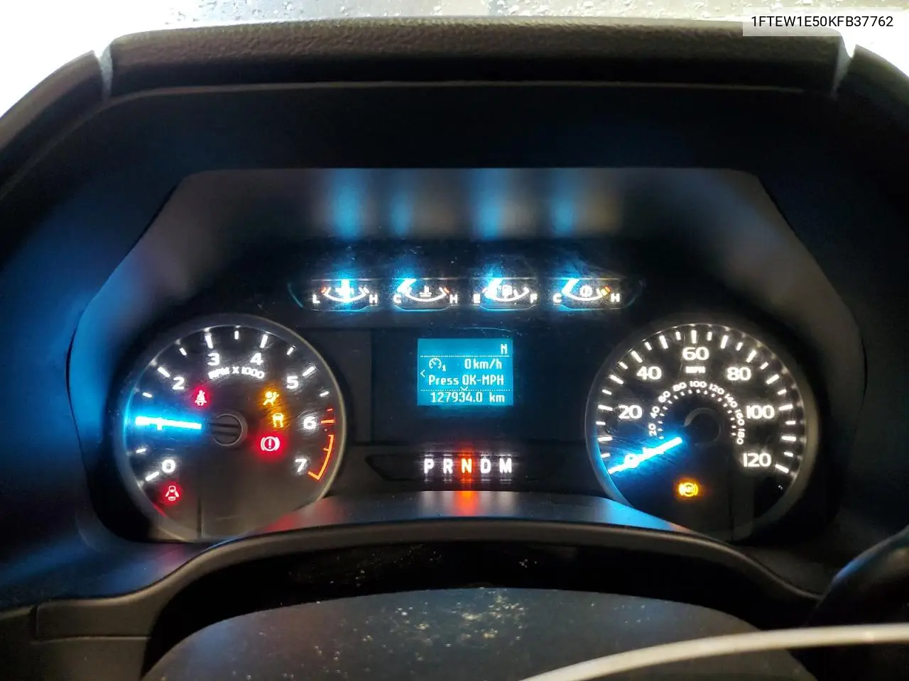 2019 Ford F150 Supercrew VIN: 1FTEW1E50KFB37762 Lot: 56536265