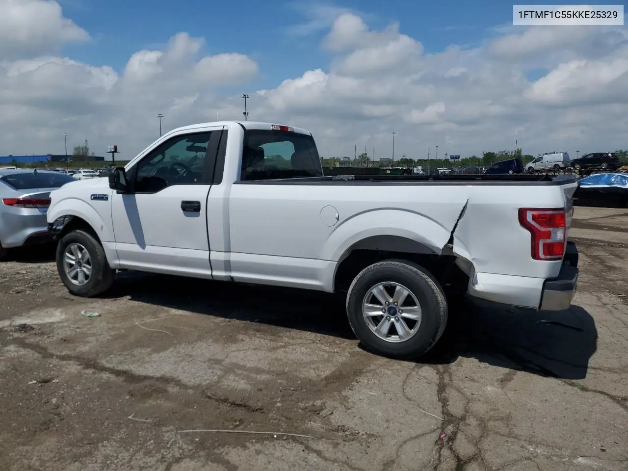 2019 Ford F150 VIN: 1FTMF1C55KKE25329 Lot: 56720065
