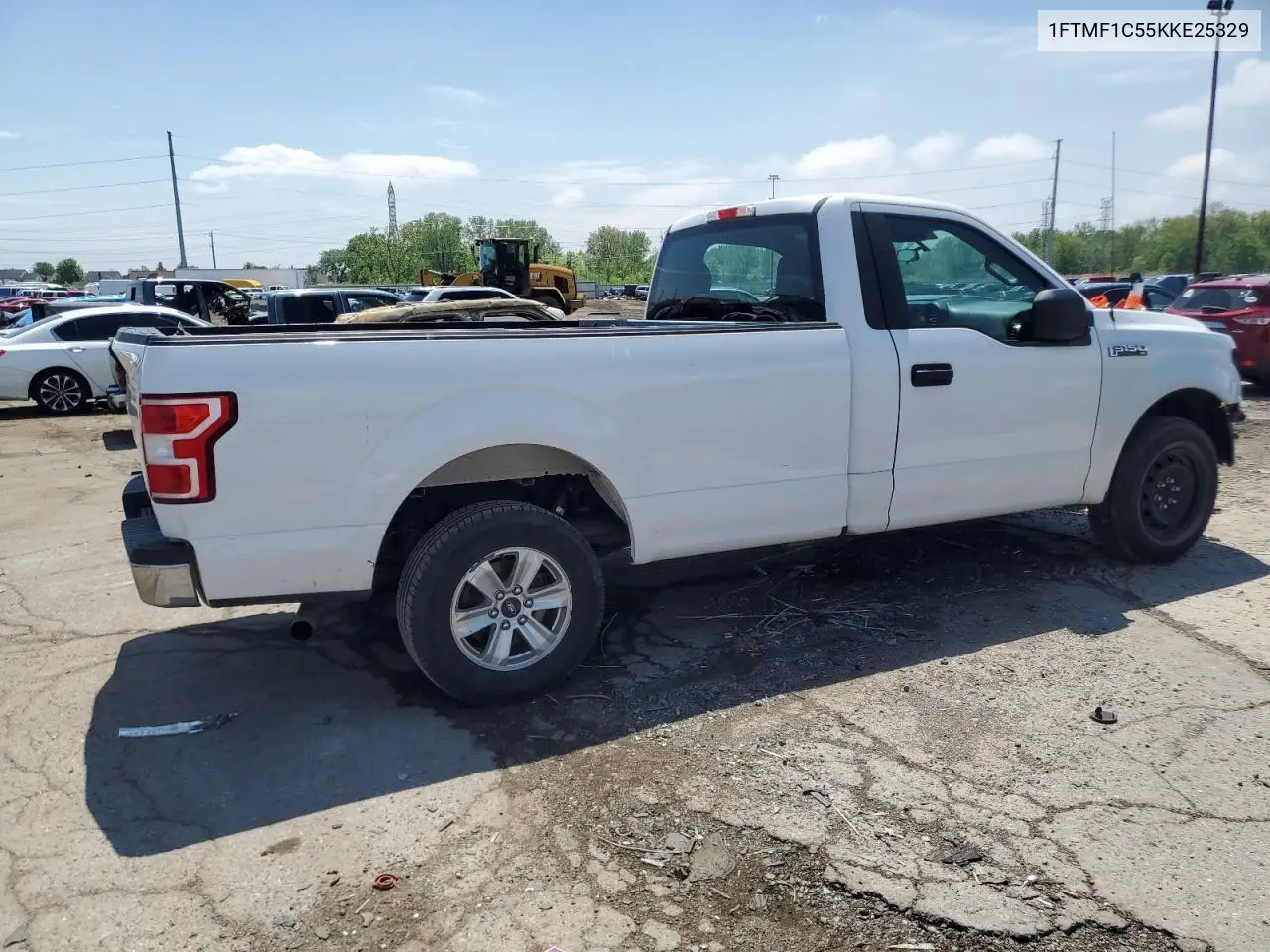 2019 Ford F150 VIN: 1FTMF1C55KKE25329 Lot: 56720065