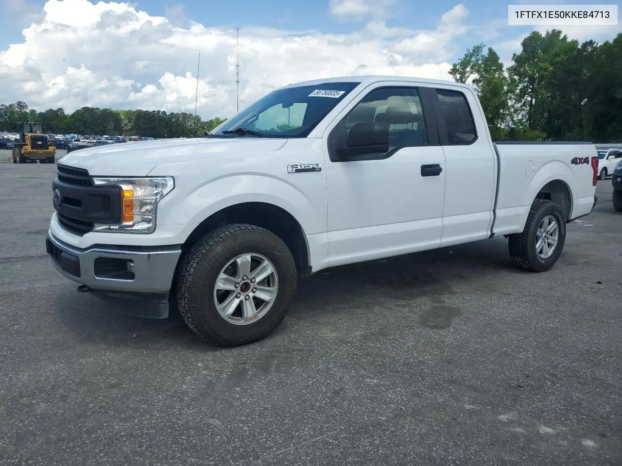 2019 Ford F150 Super Cab VIN: 1FTFX1E50KKE84713 Lot: 56750035