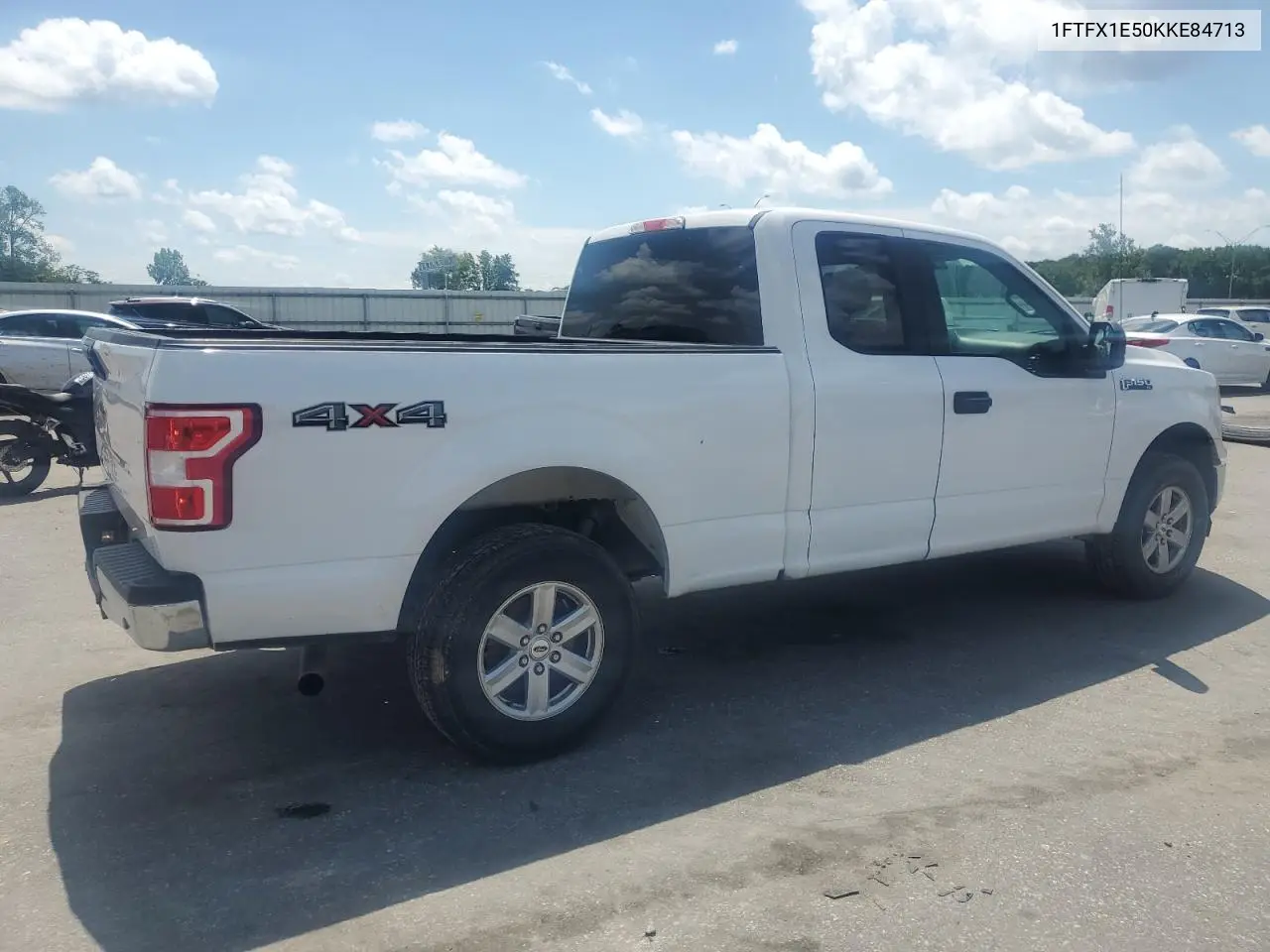 2019 Ford F150 Super Cab VIN: 1FTFX1E50KKE84713 Lot: 56750035