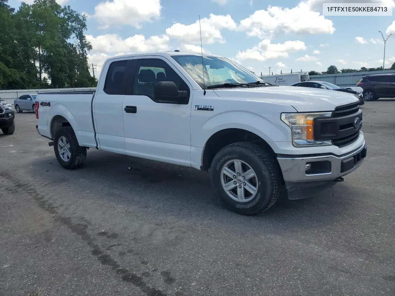 2019 Ford F150 Super Cab VIN: 1FTFX1E50KKE84713 Lot: 56750035