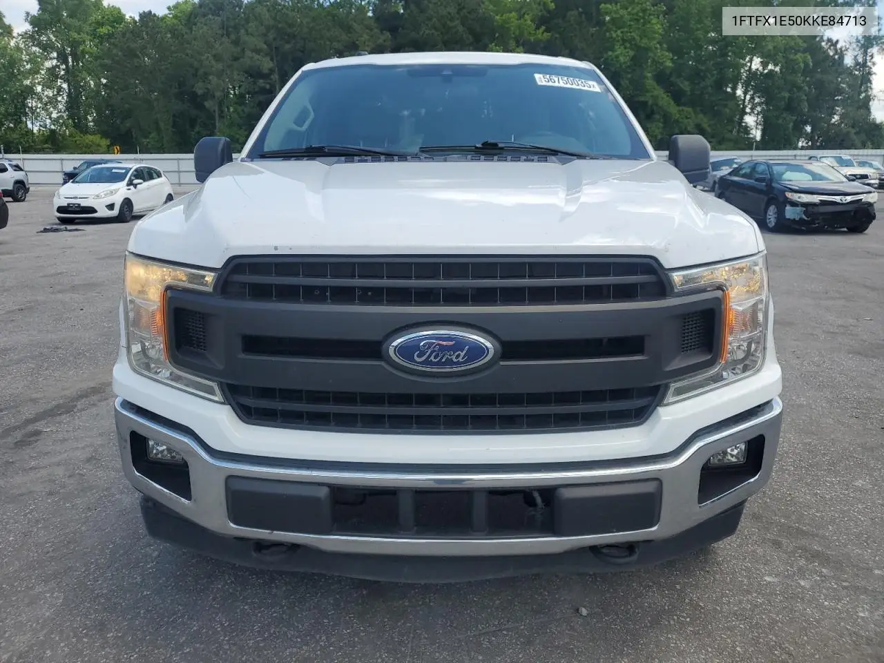 2019 Ford F150 Super Cab VIN: 1FTFX1E50KKE84713 Lot: 56750035